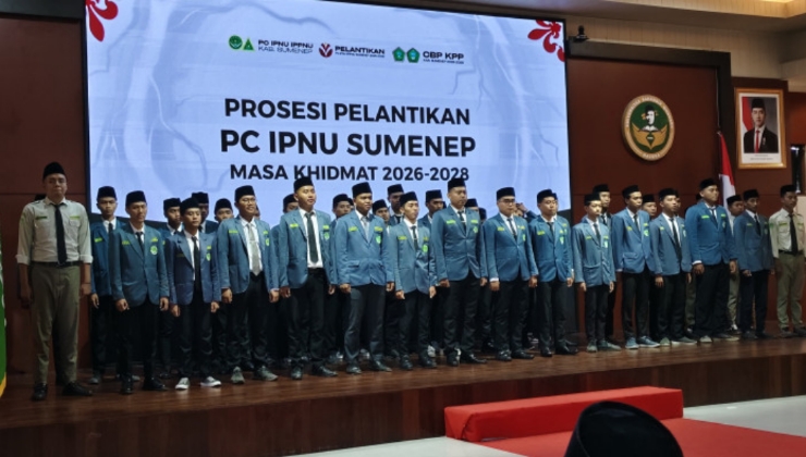 IPNU-IPPNU Sumenep Resmi Dilantik, Langsung Gandeng Empat Kampus Lewat Program Beasiswa