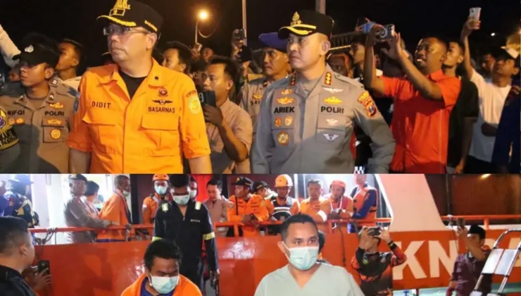 Kapolresta Sumenep Tinjau Langsung Evakuasi Korban KM Mutiara Sentosa 2 di Pelabuhan Kalianget