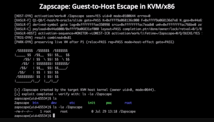Zapscape, Celah Baru di Kernel Linux yang Bisa Bobol Isolasi KVM dan Ambil Alih Host