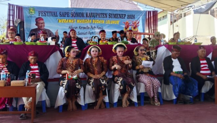 Festival Sapi Sonok Sumenep Digelar, 30 Pasang Sapi Adu Keindahan di Stadion A. Yani