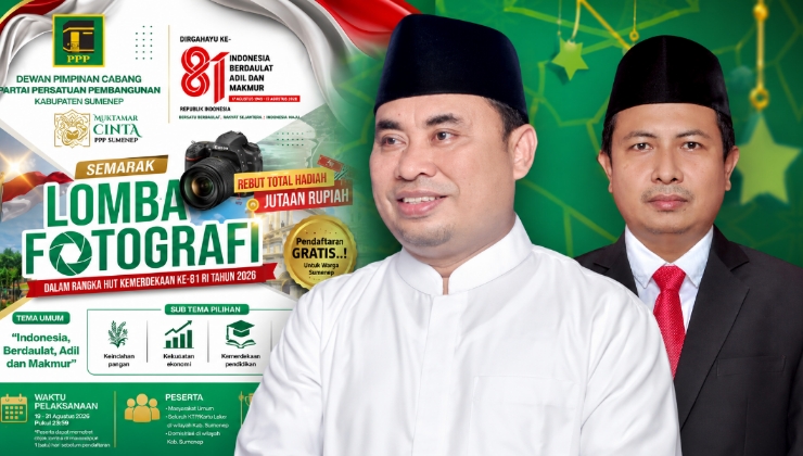 PPP Sumenep Gelar Lomba Fotografi Sambut HUT ke-81 Kemerdekaan RI