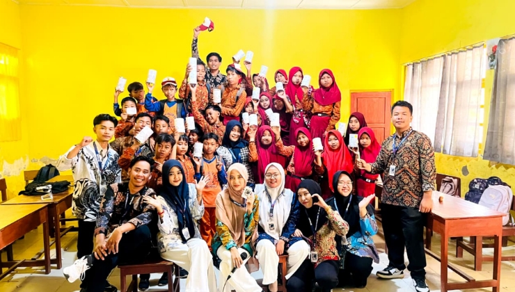 KKN Posko 06 UIN Madura Gelar Edukasi Menabung Sejak Dini di SDN Bulangan Haji 02