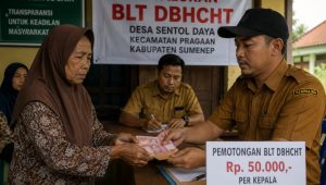 Kepala Desa Sentol Daya Bantah Ada Potongan BLT-DBHCHT, Sekdes Belum Beri Respons