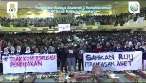 Mahasiswa UIN Sunan Kalijaga Serukan Perlawanan: Tolak PSN yang Korbankan Rakyat hingga Desak UU Perampasan Aset
