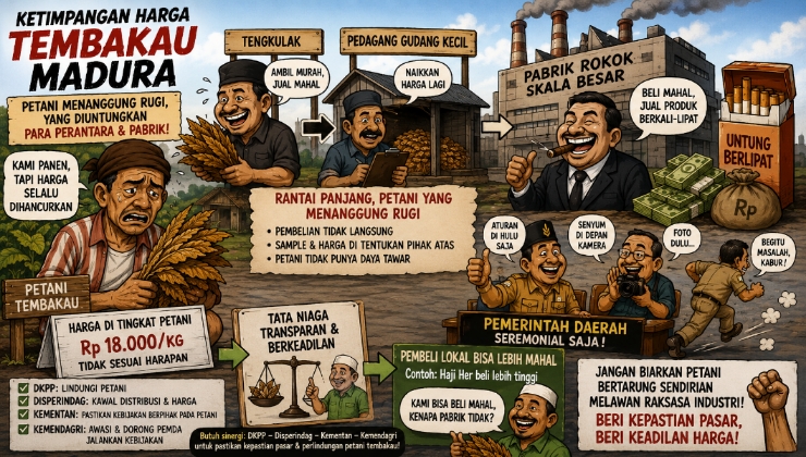 Panen Tembakau Sukses, Petani Tercekik