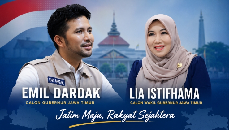 Emil Dardak-Ning Lia, Duet yang Mulai Jadi Perbincangan Politik Jawa Timur