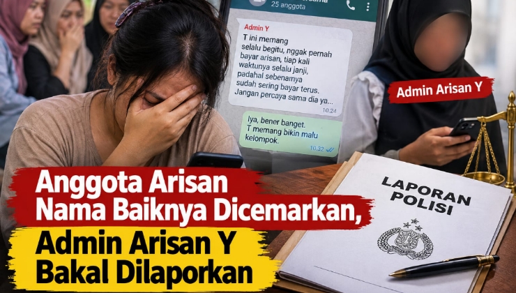 Anggota Arisan Mengaku Nama Baiknya Dicemarkan, Siap Tempuh Jalur Hukum