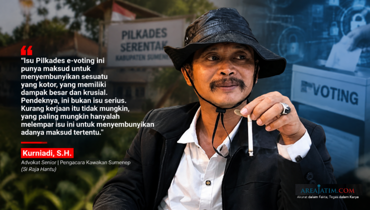 Wacana E-Voting Pilkades Sumenep Disorot, Kurniadi Pertanyakan Transparansi dan Potensi Kepentingan