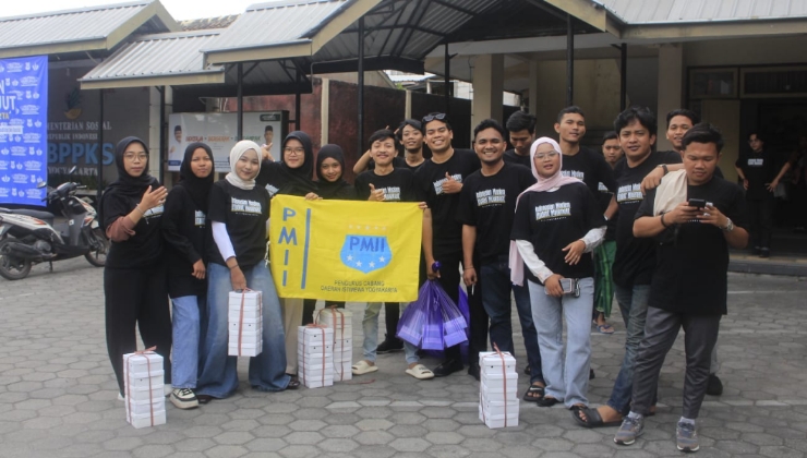 Usai PKL, PMII DIY Turun ke Masyarakat, Rawat Semangat Pengabdian