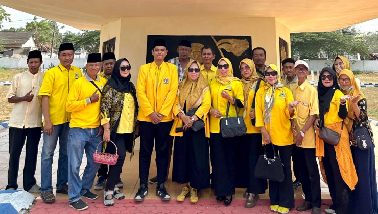HUT ke-62, Golkar Sumenep Ziarah ke Asta Tinggi dan Taman Makam Pahlawan