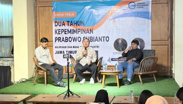 Dua Tahun Prabowo: Menguji Janji Hilirisasi dan Transportasi Masif di Jawa Timur